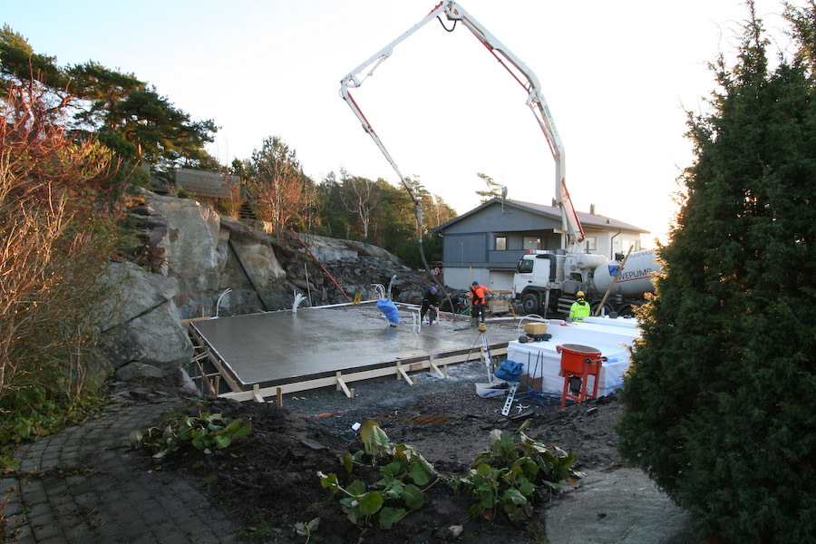 Nyproduktion villa Vstergrds Vale, Nset